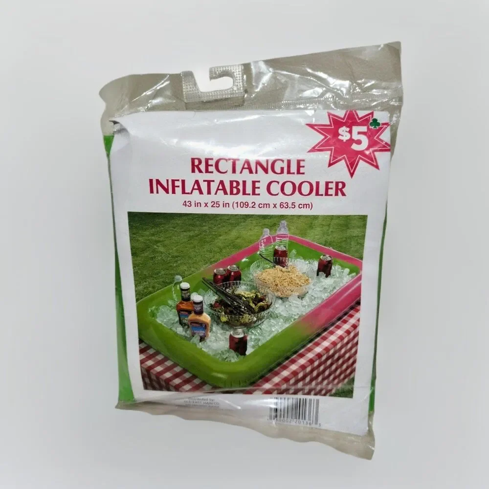 Spring Garden Gnome Decor + Inflatable Party Cooler